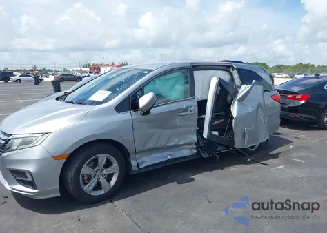 2019 Honda Odyssey Ex from USA, damaged, VIN 5FNRL6H56KB110234